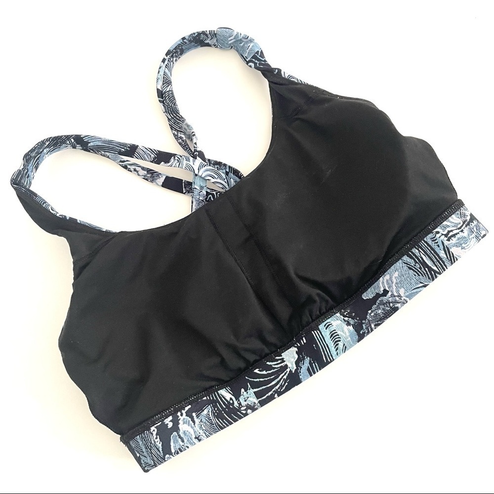 Lululemon Energy Bra in Eternal Wave Starlight Black - Picture 5 of 9